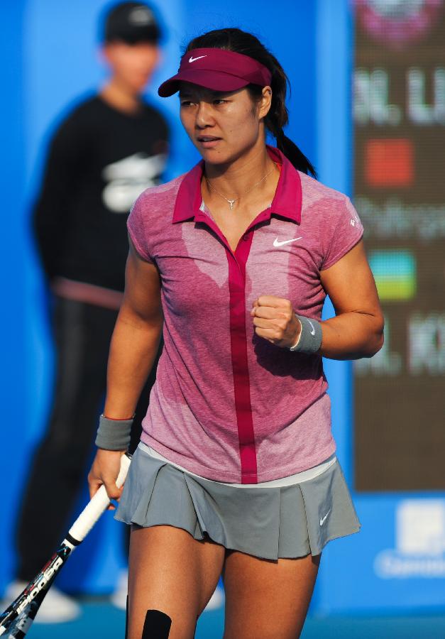 (体育)(1)网球--WTA深圳公开赛:李娜胜基切洛克
