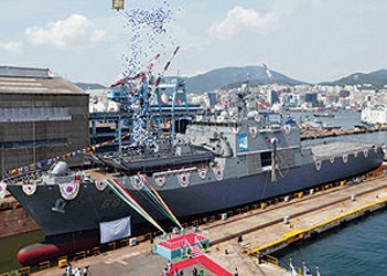 韩海军采购新型登陆舰